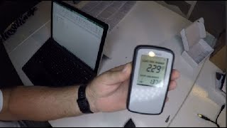 Airthings Home Radon Detector Opening and First Use [upl. by Enelrihs300]