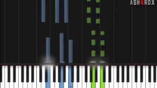 LOATR  SOTD  Iridescent Piano Tutorial  Linkin Park MIDI download  Music Sheet [upl. by Lleksah]