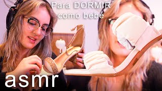 asmr Atención Personal TIENDA de Zapatos ASMR en español para dormir profundo [upl. by Lamond]