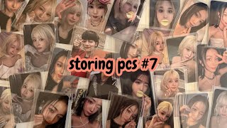 storing photocards in my binders 7 kep1er skz csr and setting up for madein debut [upl. by Eon457]