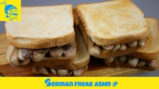 ASMR eating the best sausage sandwich no talking😋 [upl. by Nabatse]