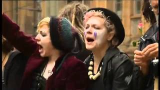 Occupy Melbourne  brutal police confront peaceful protesters  October 21 2011 [upl. by Marlo594]