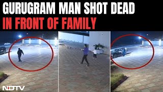 Gurugram News  Gurugram Trader Shot Dead In Front Of Mother Wife And Children [upl. by Ycnuahc830]