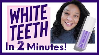 Get Whiter Teeth In 2 Minutes  Review hiSmile v34 Colour Correcting Toothpaste [upl. by Rehpotsirk231]