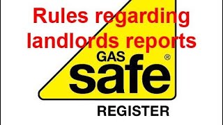 Rules regarding landlords report gas safety checks a quick guide on the rules and must do’s [upl. by Deonne]