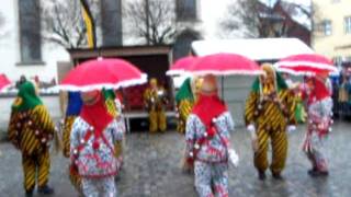 Wangen im Allgäu Fasnet 19022012 Schellentanz [upl. by Havens]