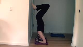 Headstand Tutorial  3 levels from Beginner to Intermediate  Anita Goa [upl. by Venola246]