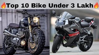 Top 10 Bikes Under 3 Lakh in India 🔥🔥 Latest Launch Bikes ⚡⚡ Best Bike Under 3 Lakh in India 🔥🔥🔥 [upl. by Ardnasal]