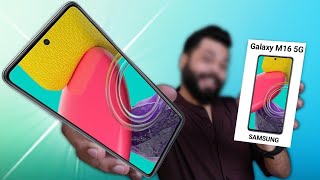 Samsung Galaxy M16 5g unboxing price amp review [upl. by Eeleimaj895]