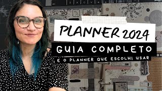 COMO ESCOLHER  USAR UM PLANNER EM 2024  MEU PLANNER 📒 [upl. by Lindsay]