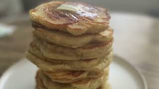 Easy Fluffy Overnight Sourdough Pancakes [upl. by Aras]