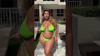 Claudia Rojas CubanAmerican Curvy Plussize Model [upl. by Adnohral972]