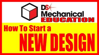 DesignSpark Mechanical Tutorial  How To Start A NEW DESIGN DSM01 [upl. by Carine]