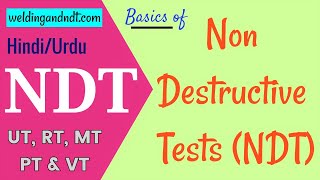 HindiUrdu Non Destructive Testing NDTNDENDI [upl. by Laundes]