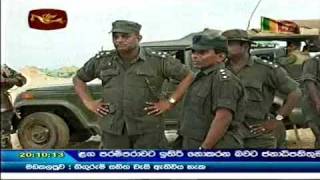 Wanni Meheyuma SLA 55th Div Fortifies FDL Up to Puthumathalan North 2009 Mar 26 [upl. by Anitserp218]