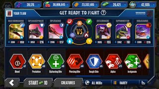 Diplosuchus  Jurassic World The game Battle Battle MODs [upl. by Iemaj648]