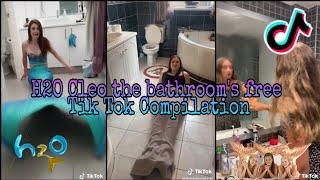 H2O Challenge Tik Tok Compilation Cleo the bathrooms free Oh no the Condensation Emma Cleor [upl. by Annael]