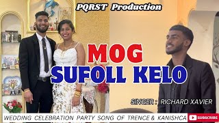 NEW KONKANI WEDDING TOAST SONG 2024MOG SUFOLL KELO TRENCE amp KANISHCA RICHARD XAVIER PQRST [upl. by Worrell74]