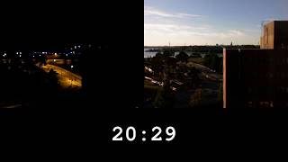 Time lapse the difference between summer and winter in Finland [upl. by Hasty457]