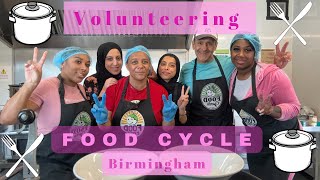 SOP EP 6  Volunteering at Food Cycle in Birmingham 💕 volunteers podcast makeachange [upl. by Ahsinor587]