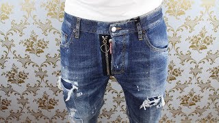 Dsquared2 Jeans Unboxing amp Fit Review [upl. by Otineb]