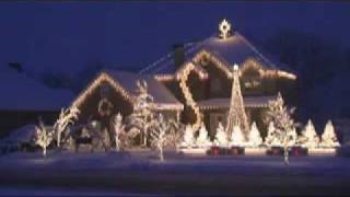 maison illuminée pour noel en rythme avec la musique [upl. by Aeki]