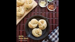 Garlic Bread Knots Recipe  without Oven made in Cooker [upl. by Asiat392]