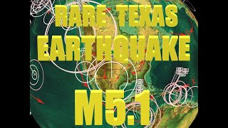 9172024  Rare M51 Earthquake in TEXAS  Seismic unrest  Earthquake forecast correct [upl. by Flss]