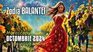 ♎BALANTA 🍂 Horoscop OCTOMBRIE 2024 Subtitrat RO 🍂LIBRA OCTOBER 2024 HOROSCOPE [upl. by Etteroma]