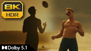 8K HDR  Beach Football  Top Gun Maverick  Dolby 51 [upl. by Naesad]