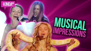 WHEEL OF MUSICAL IMPRESSIONS ft Natasha Gwenlyn Cumyn  Karen Knox  KindaTV [upl. by Isyed]