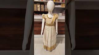 Kids Onam Half Saree Frock [upl. by Sylvan963]