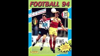 STICKERS PANINI BELGIUM CHAMPIONSHIP 1994 CLUB BRUGGE [upl. by Sallad]