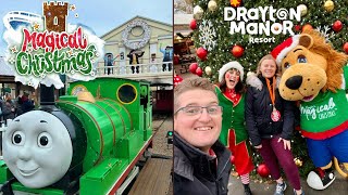 Drayton Manor Magical Christmas Vlog November 2022 [upl. by Jerol]