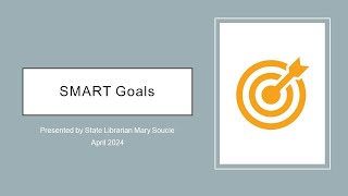 Writing Smart Goals [upl. by Nevai]