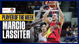 MARCIO LASSITER  PLAYER OF THE WEEK  PBA SEASON 49 GOVERNORS’ CUP  HIGHLIGHTS [upl. by Cornelle]