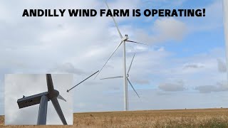 Andilly wind farm is operating [upl. by Acireit]