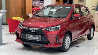 The All New Toyota Wigo 2024  Interiors and exteriors  Indepth walk around [upl. by Ardnohs344]