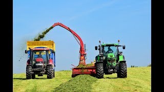 Silage 2019 Kongskilde FCT 1260 MD Trailed Forager 👌👍 [upl. by Lavro532]