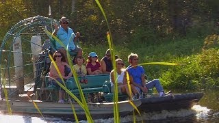 Airboats amp Alligators Airboat Tours  Lake Trafford  Immokalee FL [upl. by Aicil]