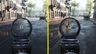 Battlefield V  Ray Tracing On vs Off  Frame Rate Test  Rotterdam Map Graphics Comparison [upl. by Nirek38]