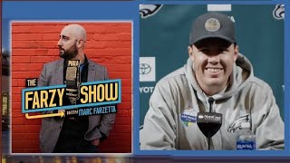 Kellen Moore on Jalen Hurts quotOutlierquot interceptions  Phillies Complete the Sweep Casty hits back [upl. by Cahan]