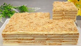 Kuchen in 5 Minute Sie werden diesen Kuchen jeden Tag machen Einfach und lecker ​Napoleon Torte [upl. by Oca]