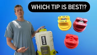 WHICH Teejet Fan Tip Is the BEST Ryobi Replacement [upl. by Signe761]