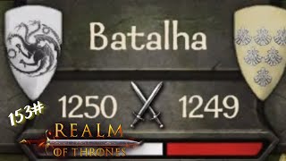 153 BATTLE VS LANNISTERS 1250 X 1240 MOUNTampBLADE 2 REALM OF THRONE PT BR GAME PLAY [upl. by Neelrahs]