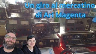 Radioamatori Un giro al mercatino di Ari Magenta [upl. by Iveel334]