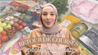 RAMADAN 2024 Retour de courses  idées de menus  repas amp organisation [upl. by Jock]