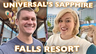 Universals Most SURPRISING Hotel Sapphire Falls Resort Review  Strong Water Tavern Room Tour [upl. by Hacceber]