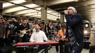 Linkin Park LIVE in Grand Central Station quotWhat Ive Donequot [upl. by Caldwell]