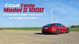 Essai Tesla Model S 100D  la meilleure voiture électrique en 2018 [upl. by Riggall]